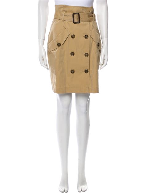 burberry brit pleated skirt.